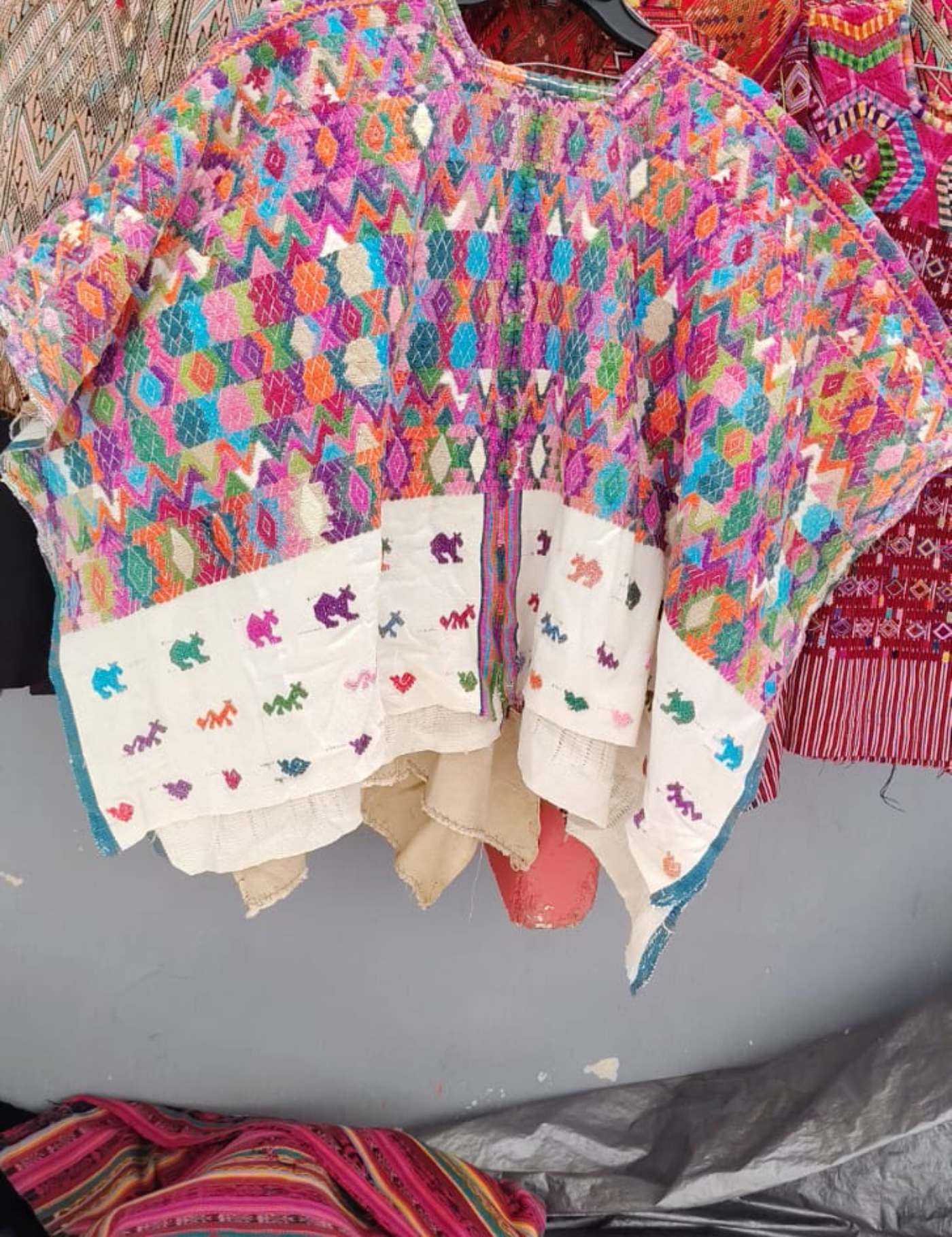 Colourful Comalapa Huipil #7-333