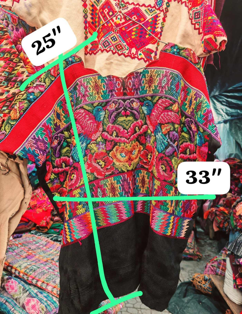 Colourful Comalapa Huipil #7-370