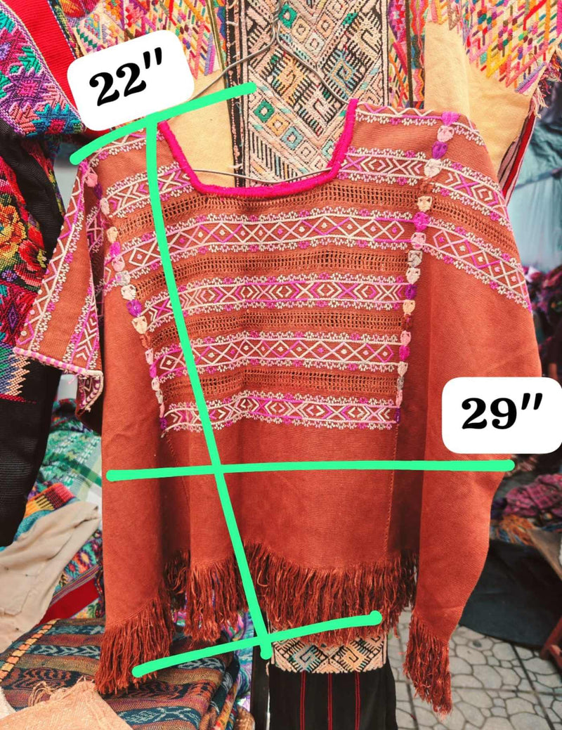 Terracotta Colotenango Huipil #7-372
