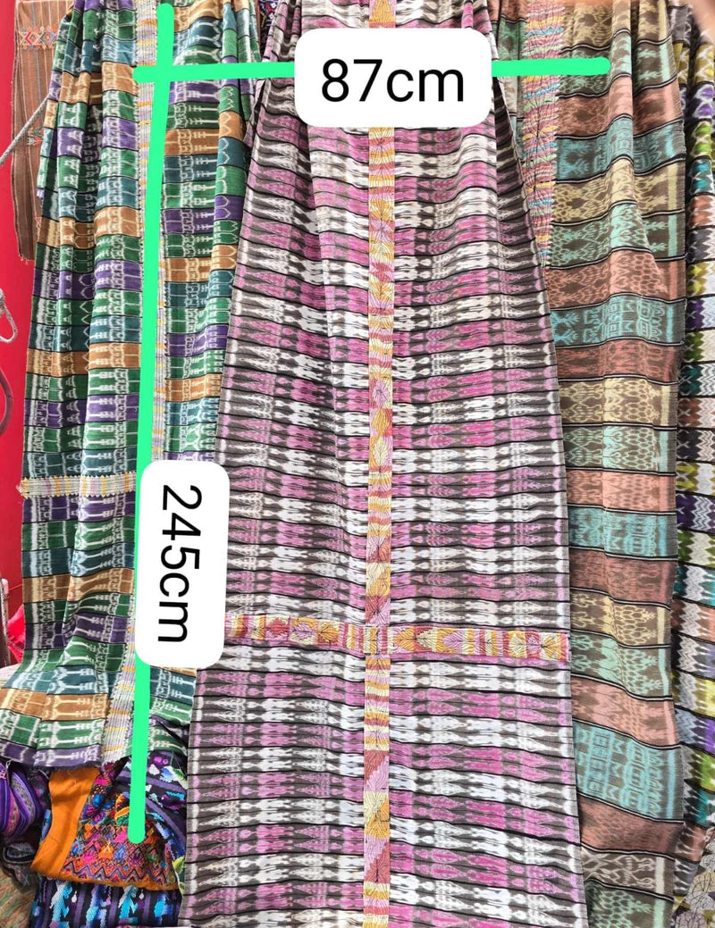 Pink Ikat Chichicastenango Corte #7-399