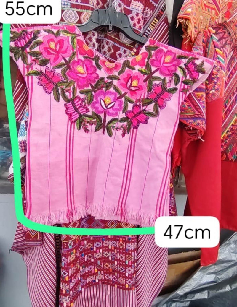 Pink On Pink Santiago Huipil #7-413