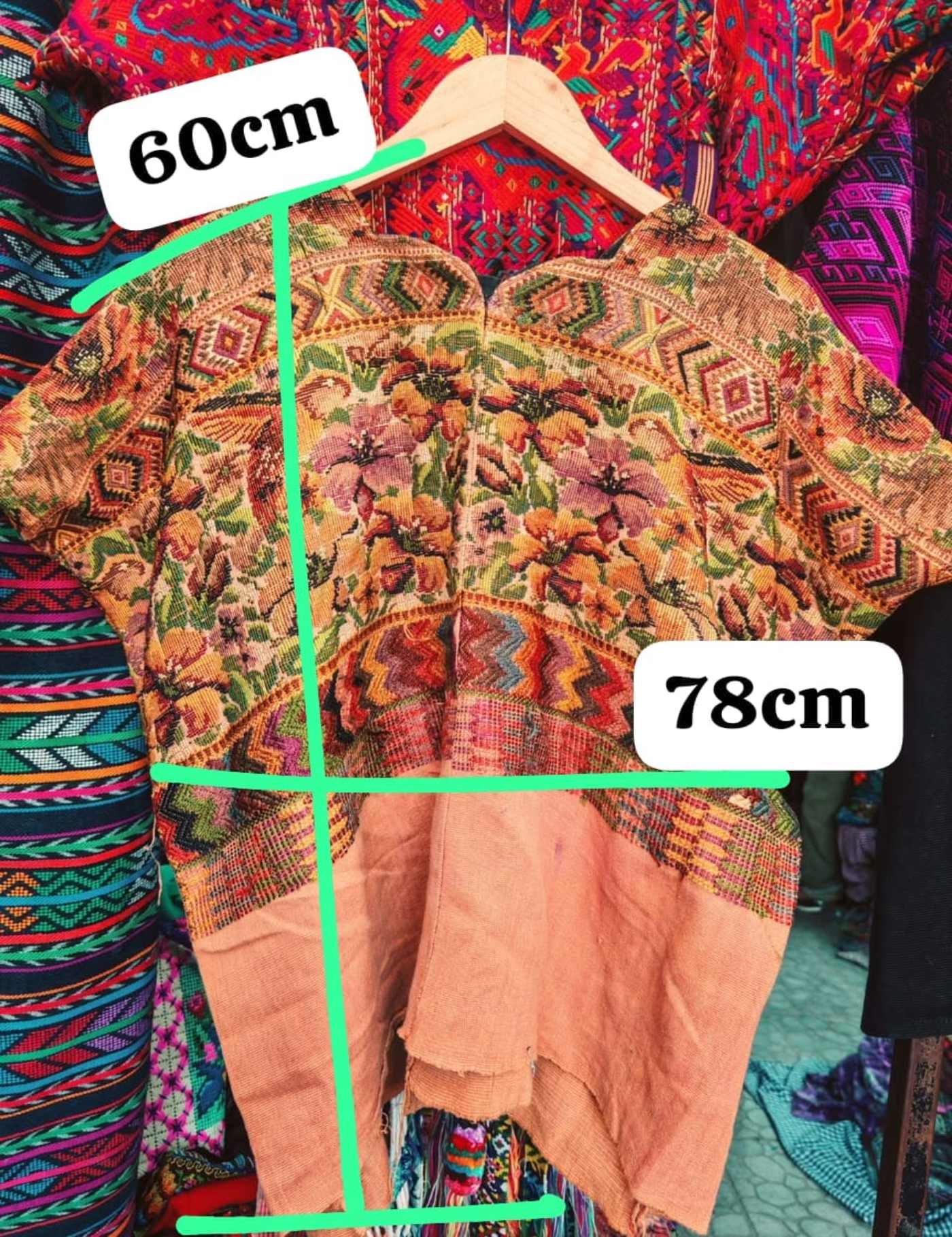 Warm Toned Comalapa Huipil #7-459