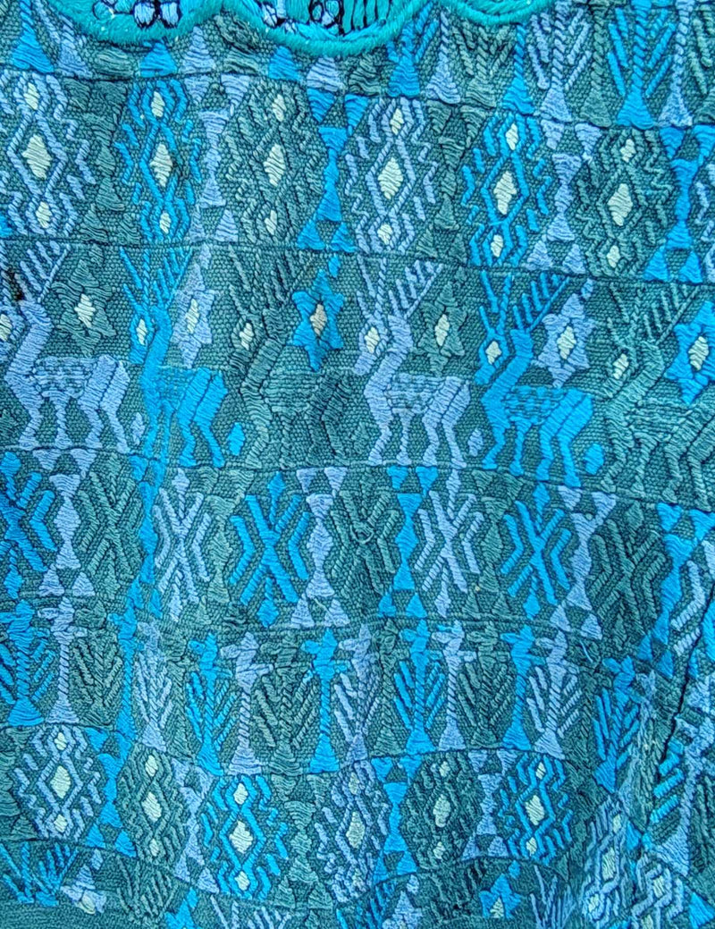 Blue Cobán Huipil #7-478