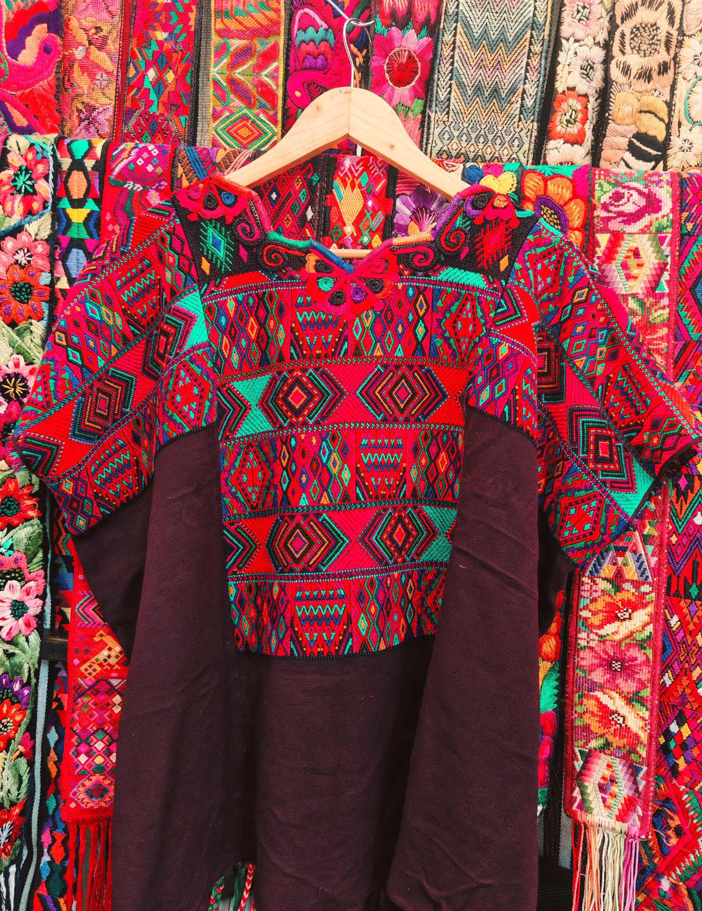 Geometric Chichicastenango Huipil #7-526