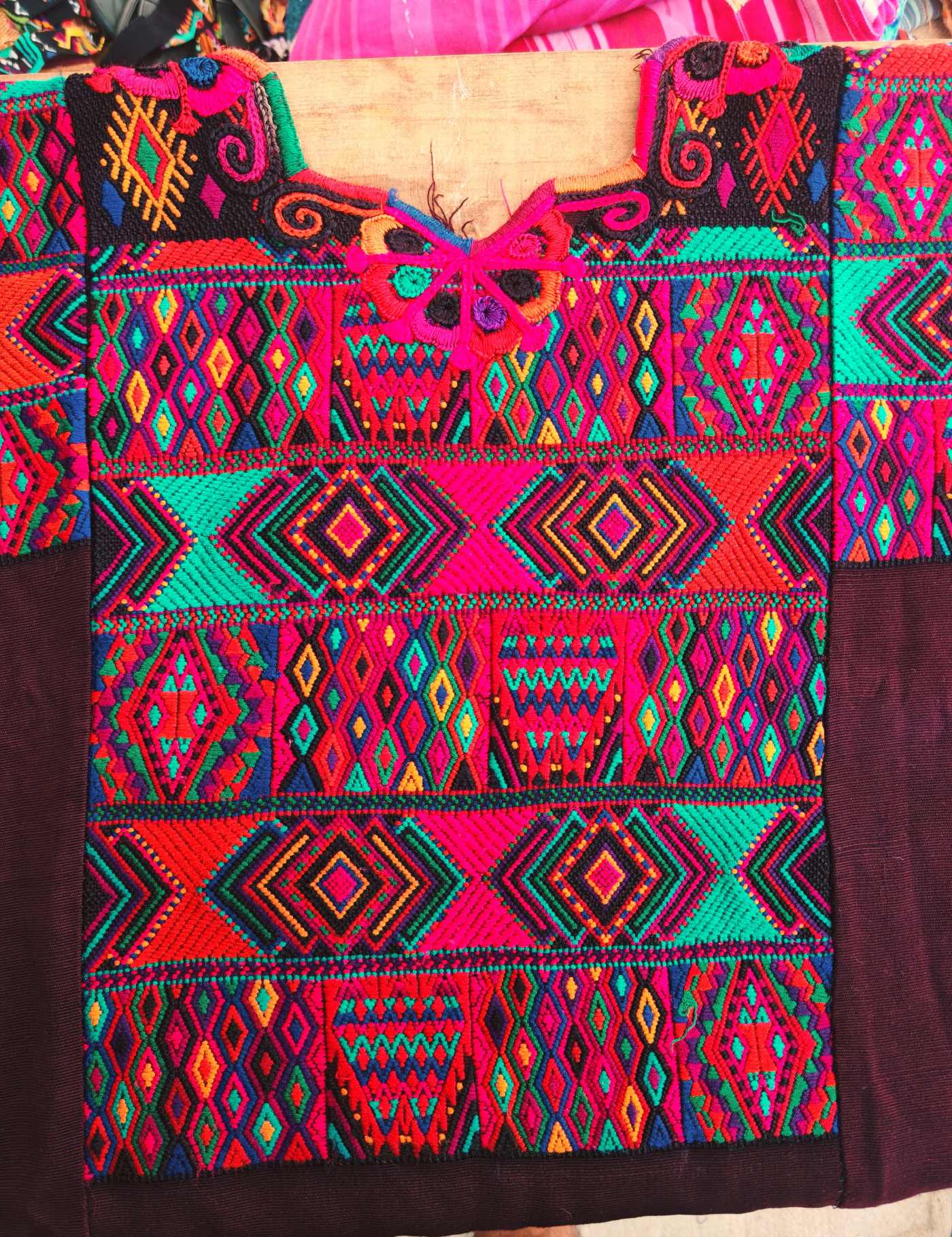 Geometric Chichicastenango Huipil #7-526