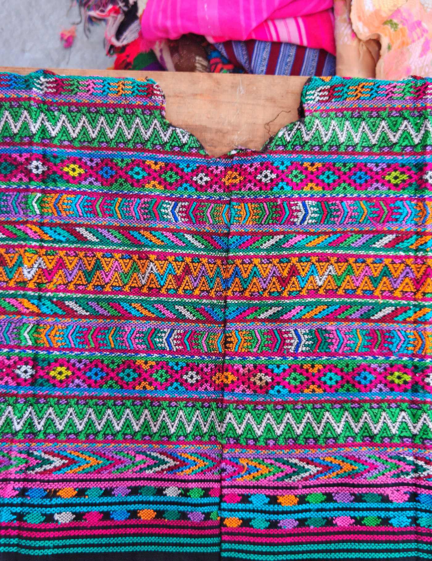 San Martin Jilotepeques, geometric San Martín jilotepeques Huipil #7-530