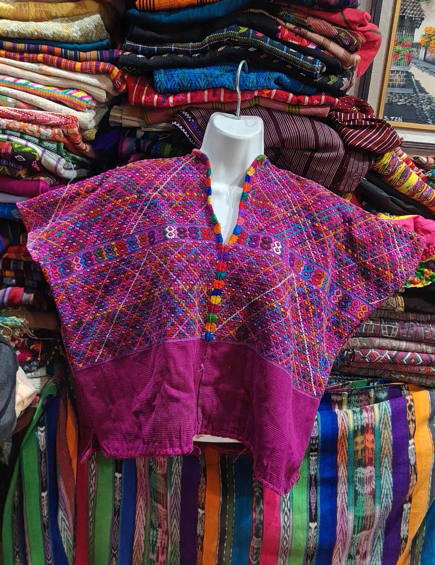 Berry Geometric San Lucas Tolimán Huipil #7-559