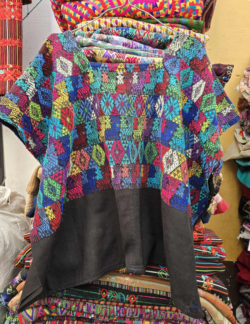 Multicolor Cobán Huipil #8-37