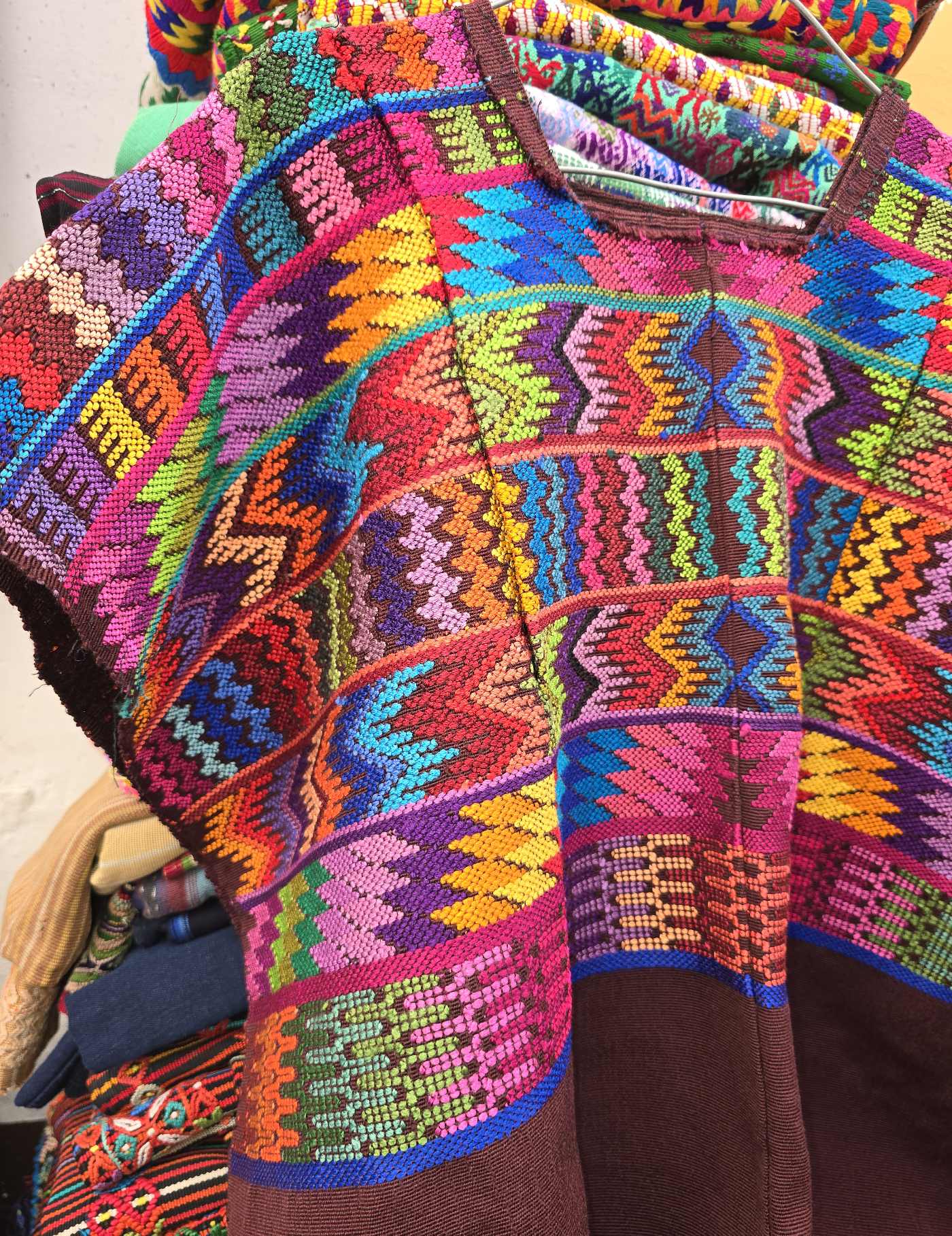 Multicolor Comalapa Huipil #8-39