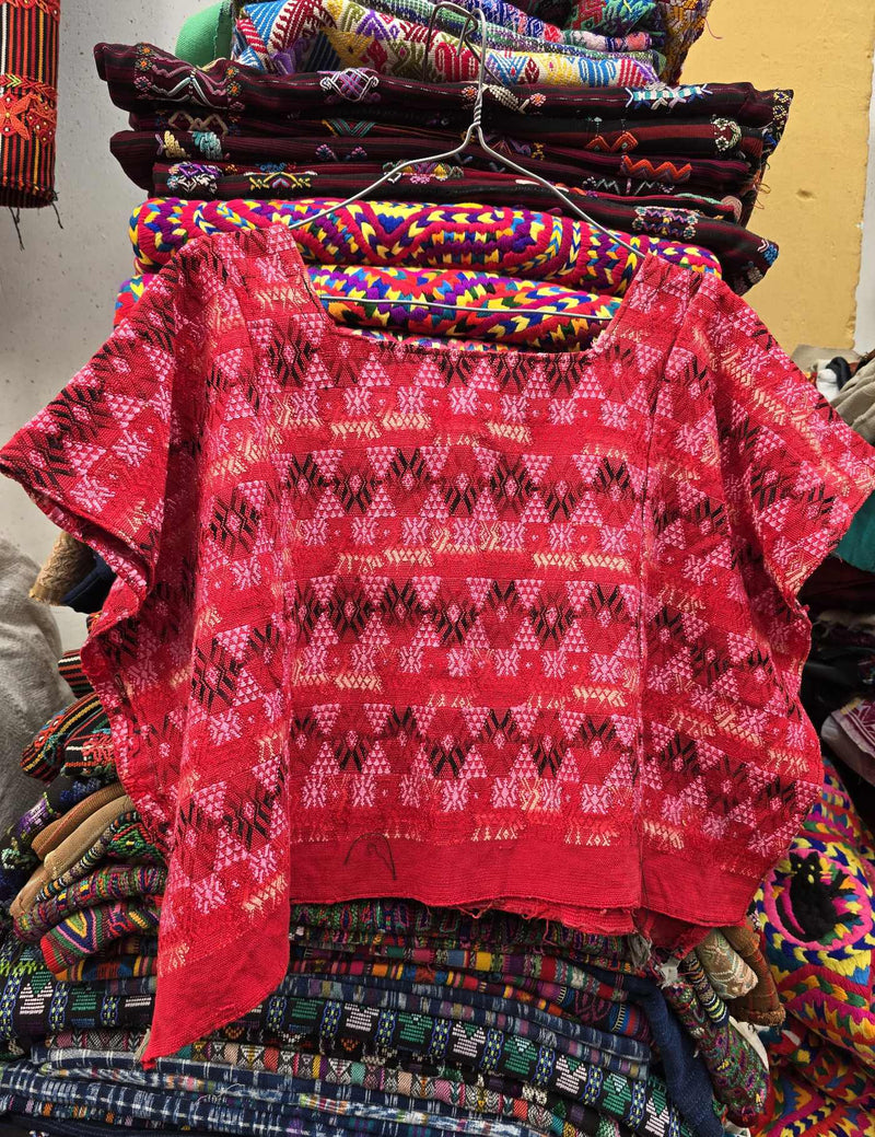 Red Cobán Huipil #8-40