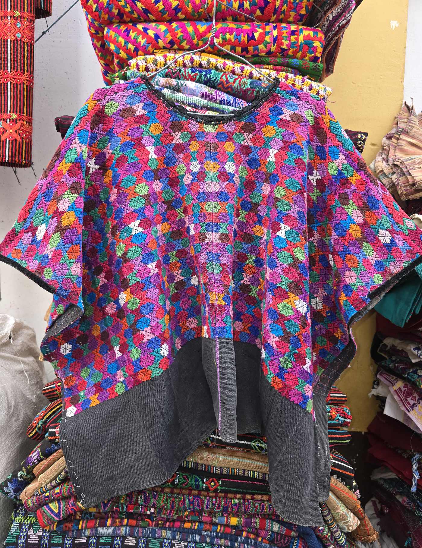Multicolor Totonicapán Huipil #8-46