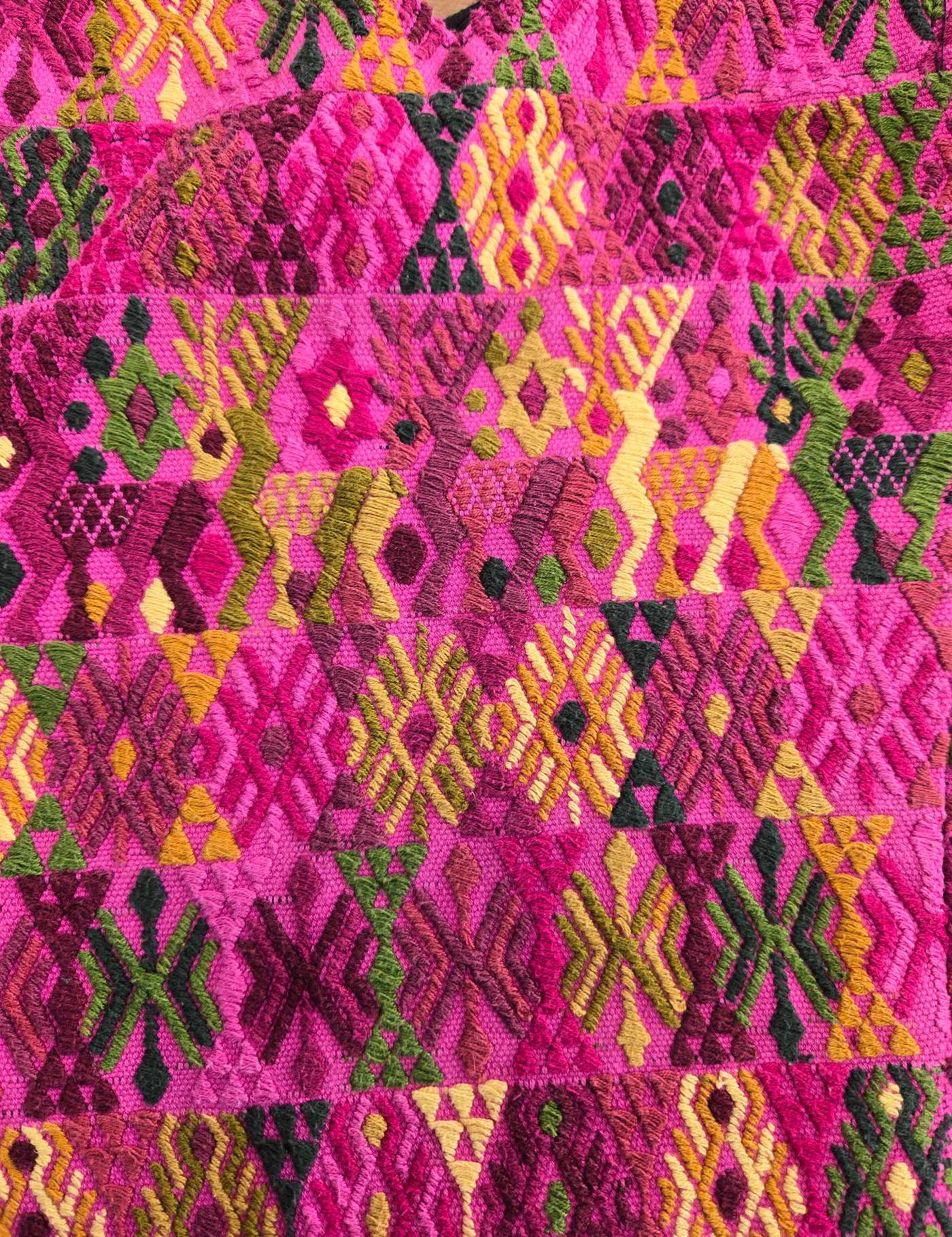 Hot Pink Cobán Huipil #8-89