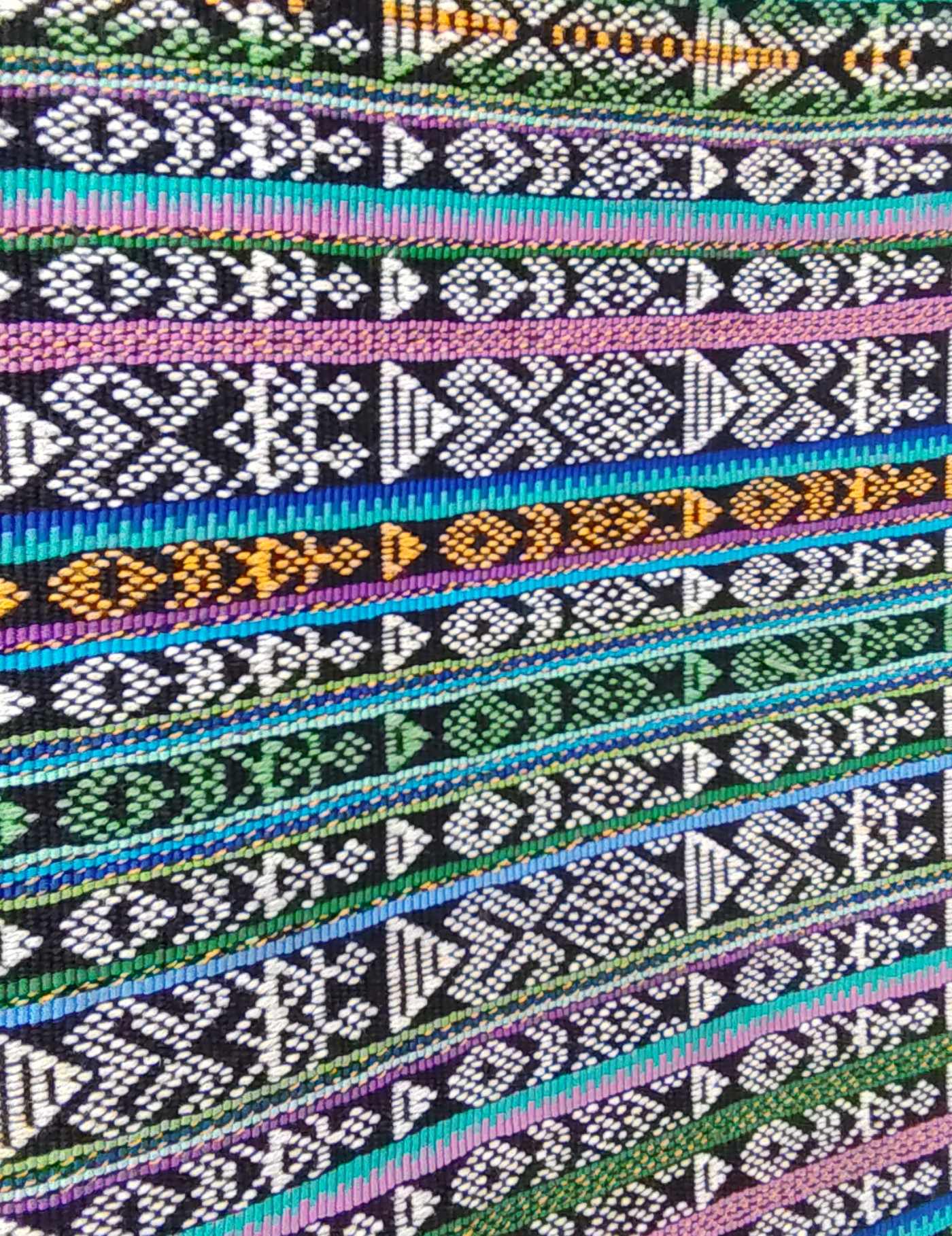 Pink and Green Totonicapán Corte #8-121