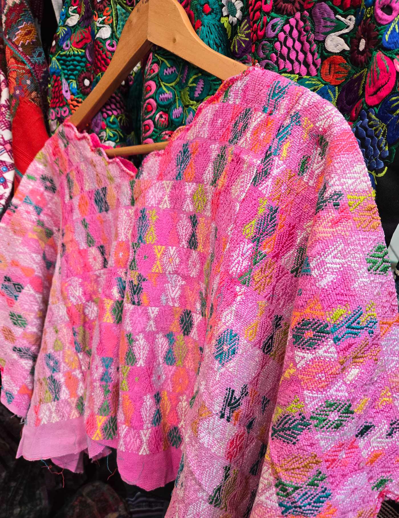 Lolly Pink Cobán Huipil #8-131