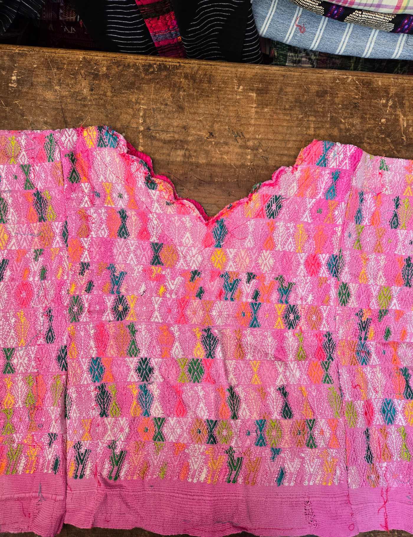Lolly Pink Cobán Huipil #8-131