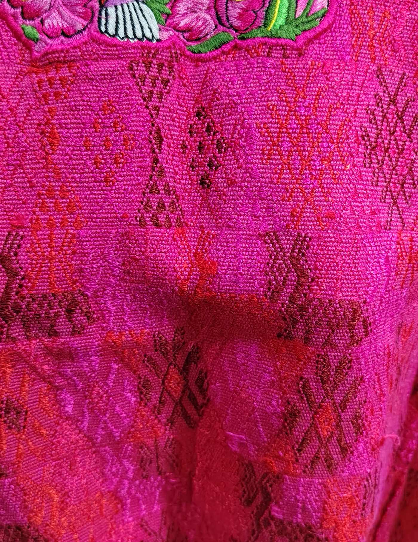 Deep Pink Cobán Huipil #8-150