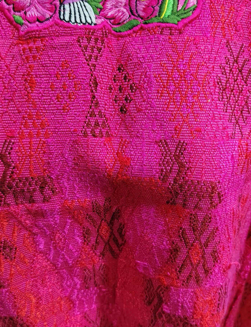 Deep Pink Cobán Huipil #8-150