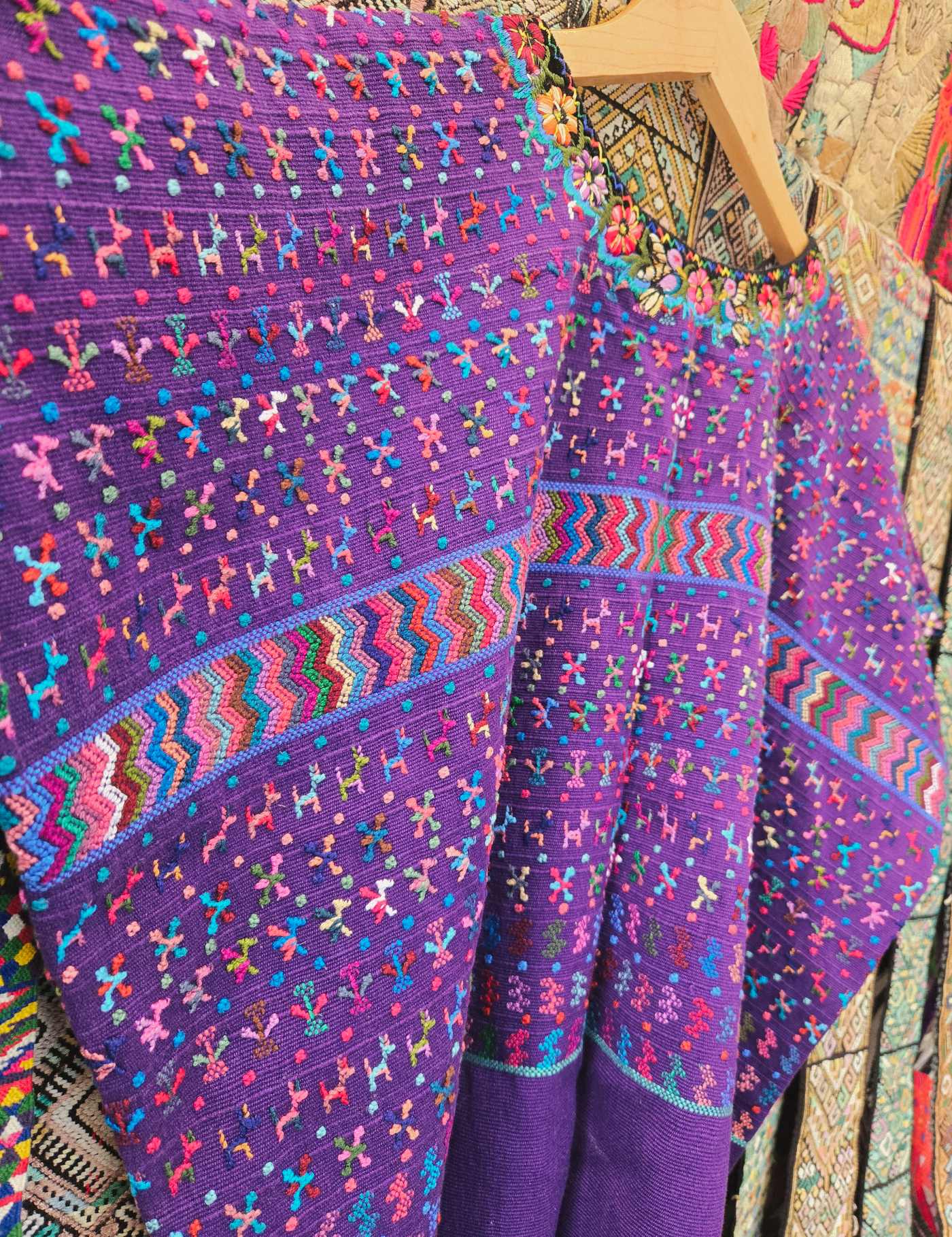 Royal Purple San Lucas Tolimán Huipil #8-175