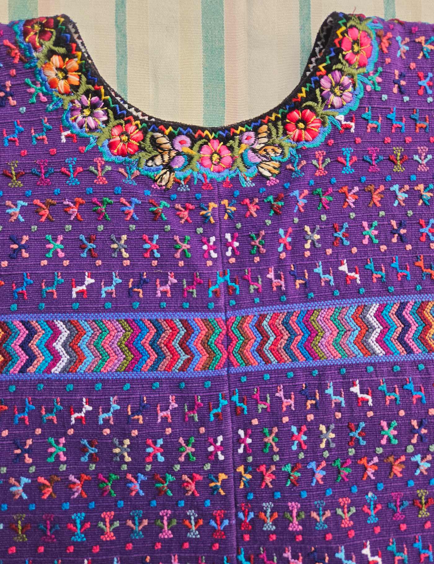 Royal Purple San Lucas Tolimán Huipil #8-175