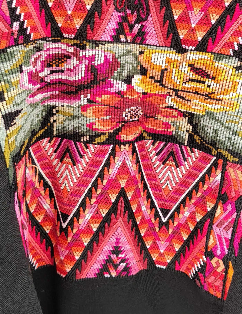 Floral Geometrics Chichicastenango Huipil #8-208