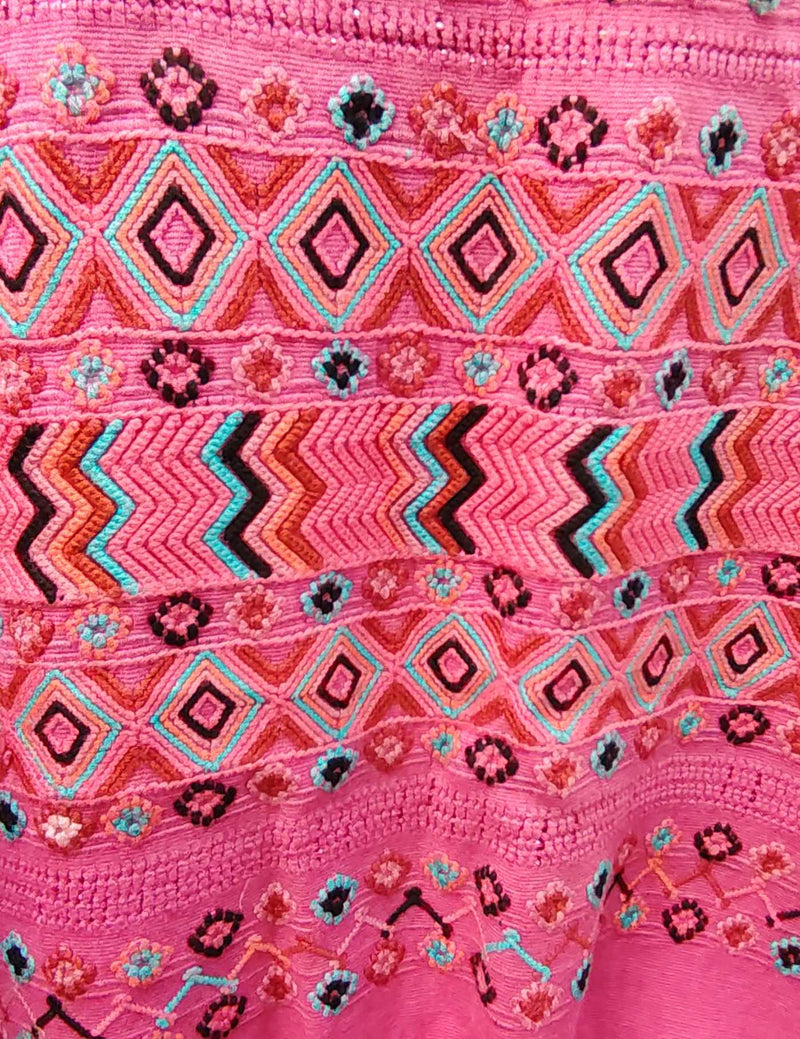 Lolly Pink Colotenango Huipil #8-217