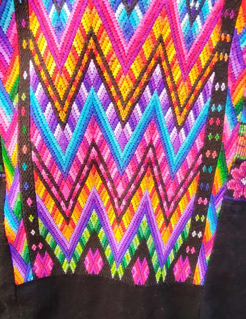 Colourful Geometrics Chichicastenango Huipil #8-219