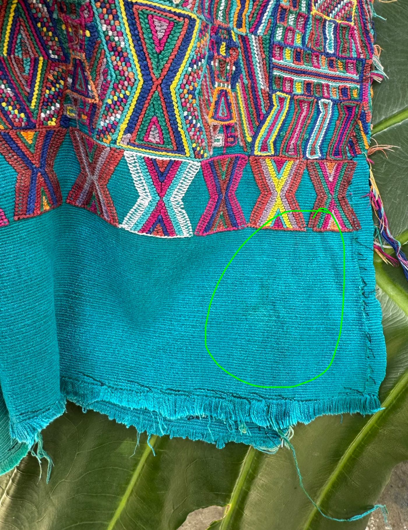 Multicolor Quetzals Nebaj Huipil #8-237