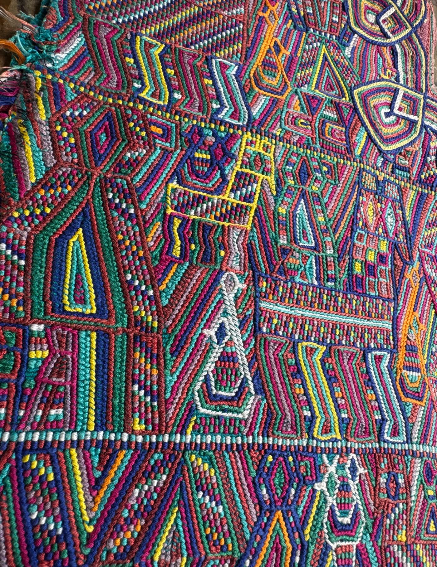 Multicolor Quetzals Nebaj Huipil #8-237