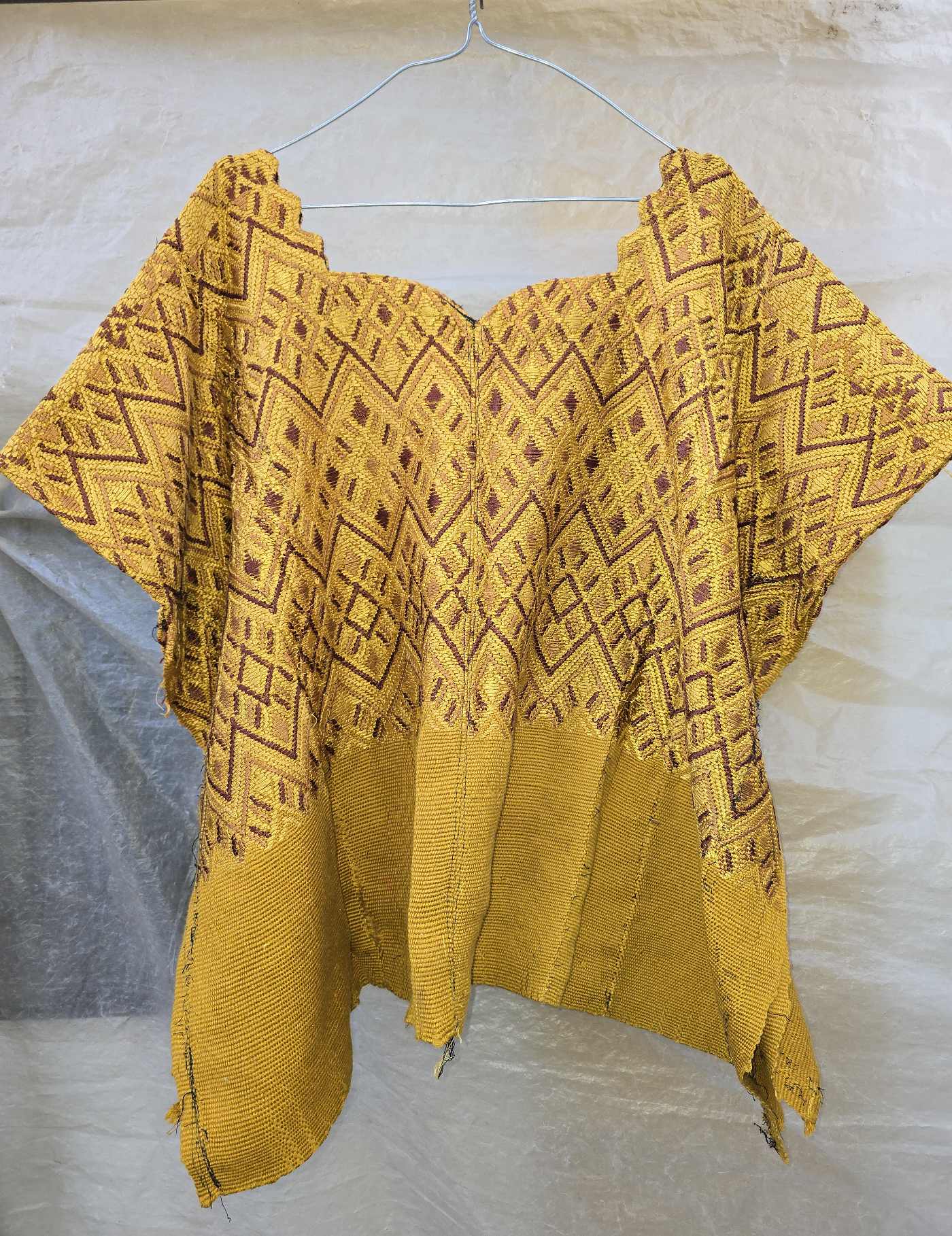 Mustard Santa Maria de Jesus Huipil #8-244