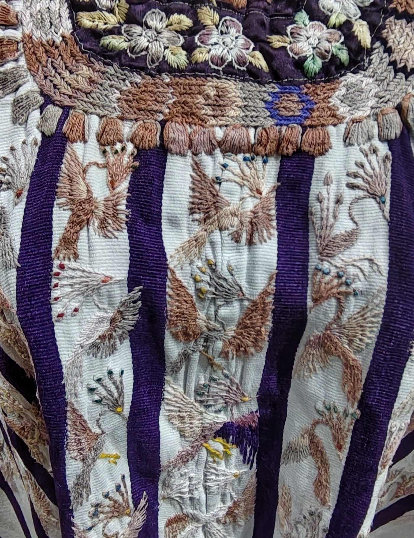 White with Stripes Santiago Huipil #8-252