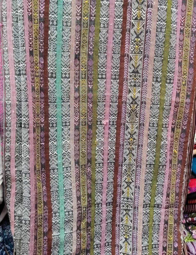 (reserved For April) Retro Ikat Totonicapán Corte #8-280