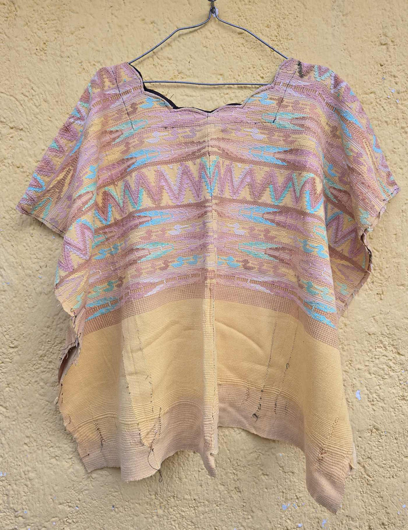 Pink and Primrose Comalapa Huipil #8-297