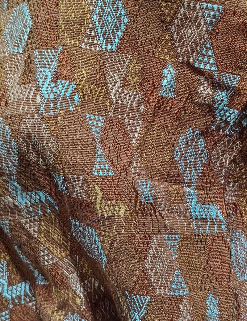 Brown with Deer Cobán Huipil #8-308