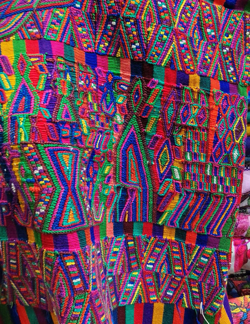 Multicolor Stripes Nebaj Huipil #8-330