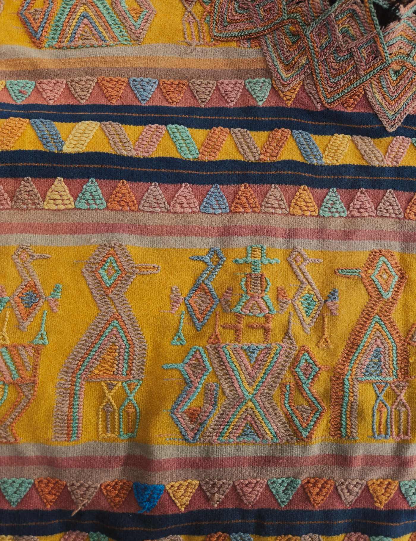 Bright Yellow Nebaj Huipil #8-398