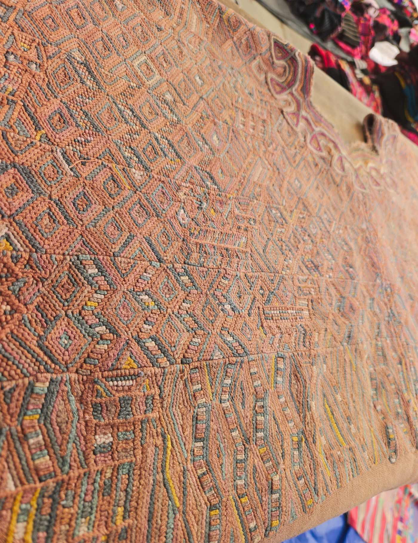 Faded Brown Nebaj Huipil #8-399