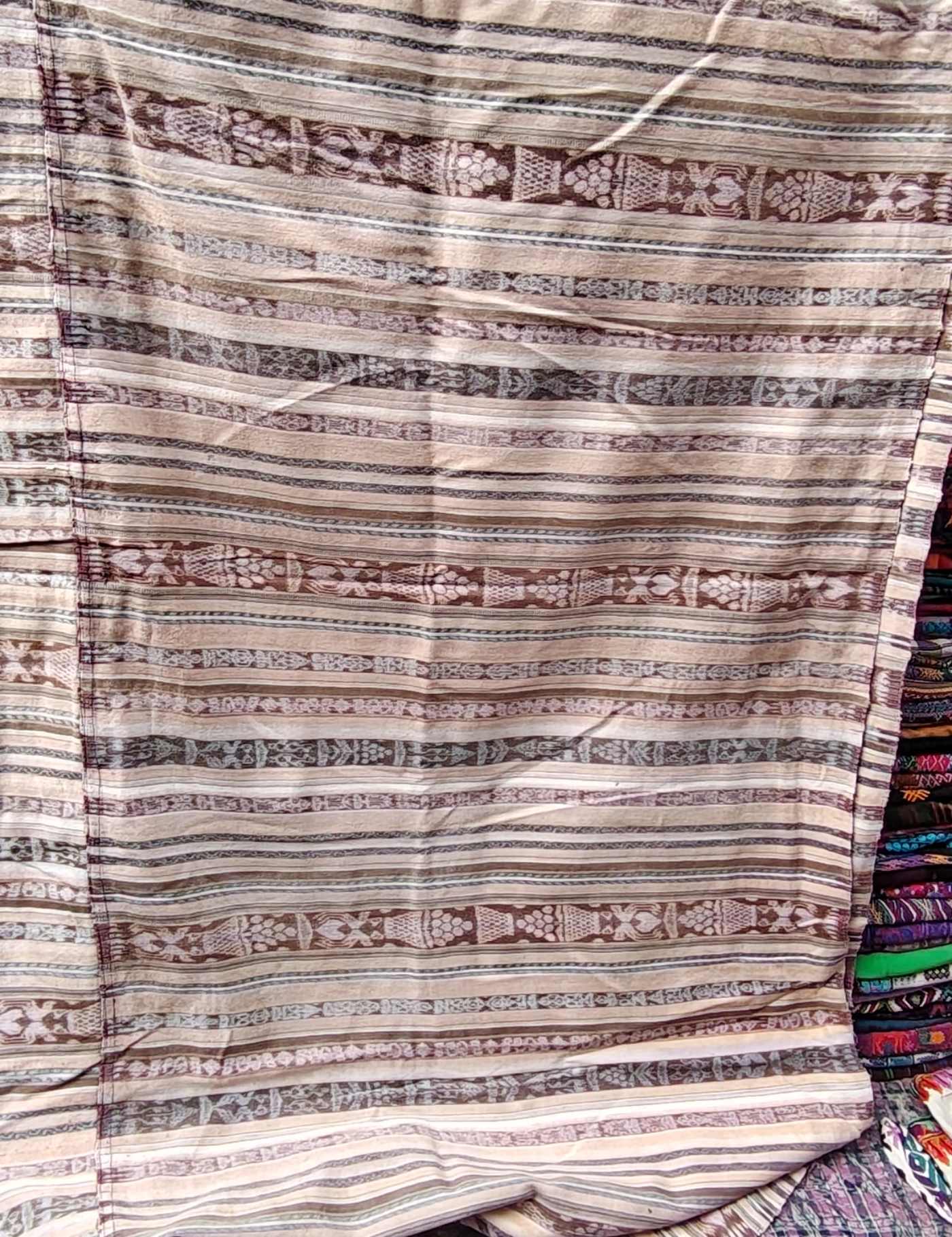 Beige Ikat Totonicapán Corte #8-419