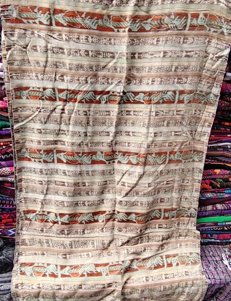 Beige and Red Totonicapán Corte #8-421