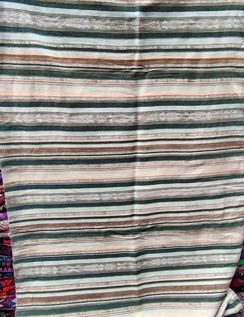 Pale Blue and Brown Totonicapán Corte #8-422