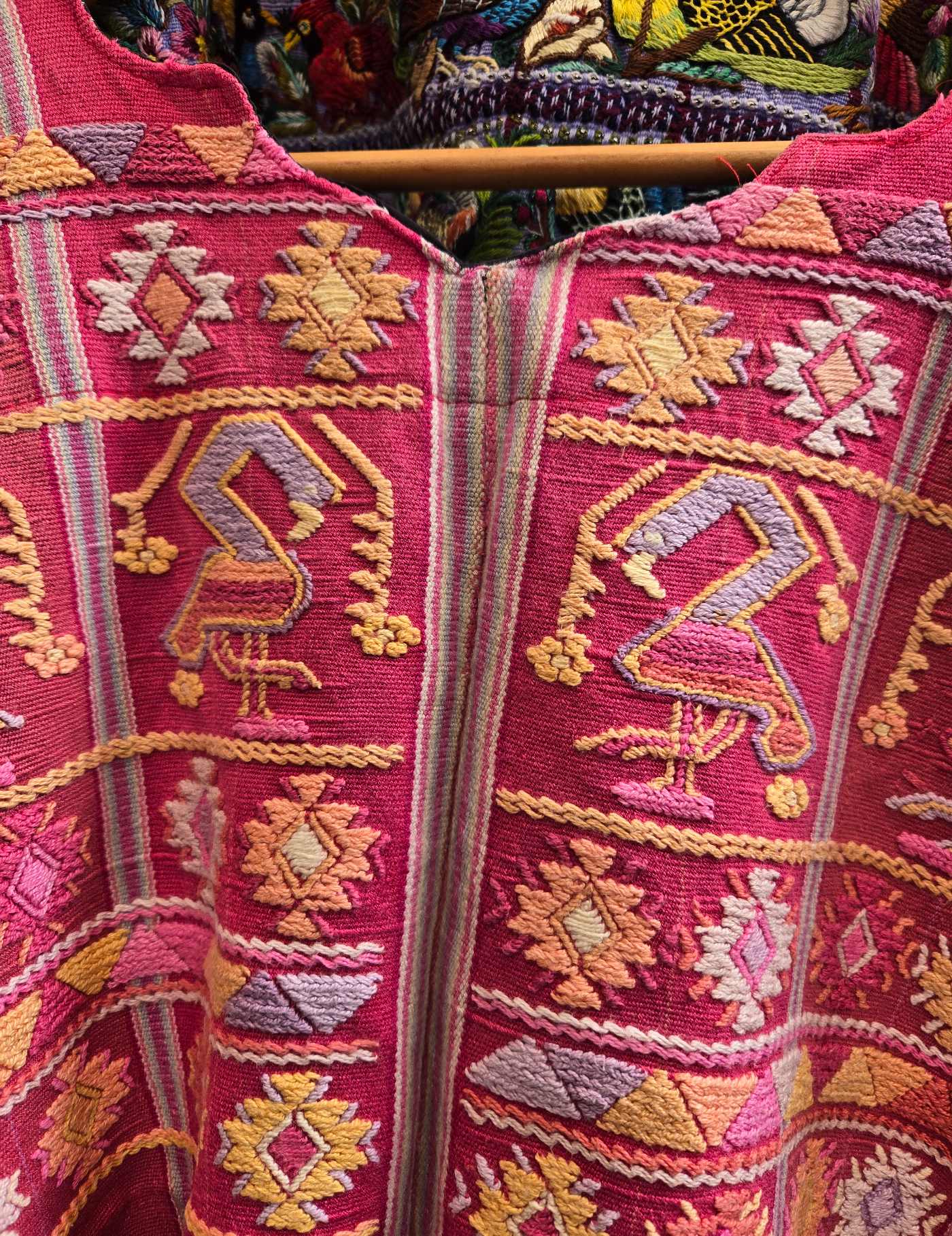 Pretty Pink San Lucas Tolimán Huipil #8-447