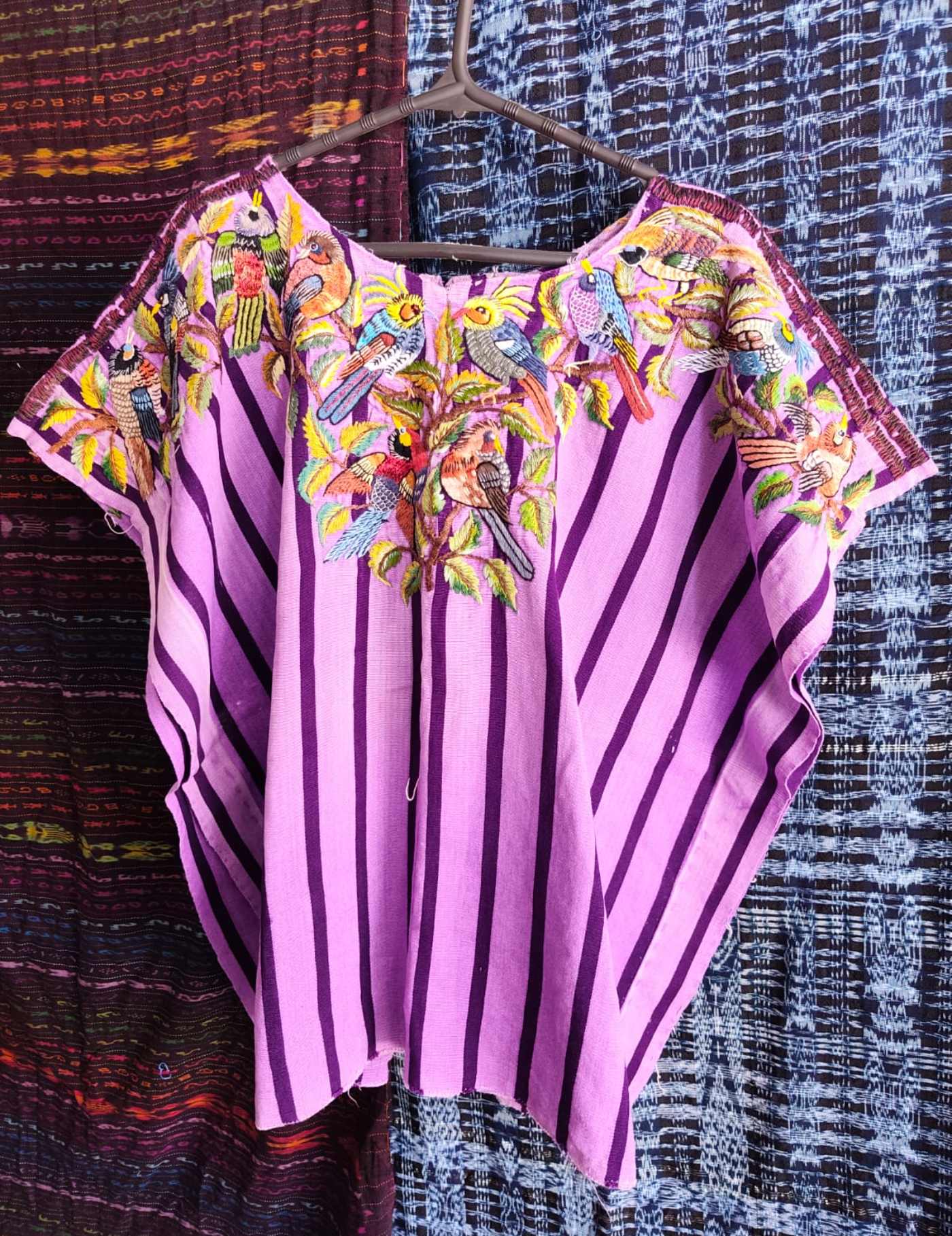 Lilac Santiago Huipil #8-470