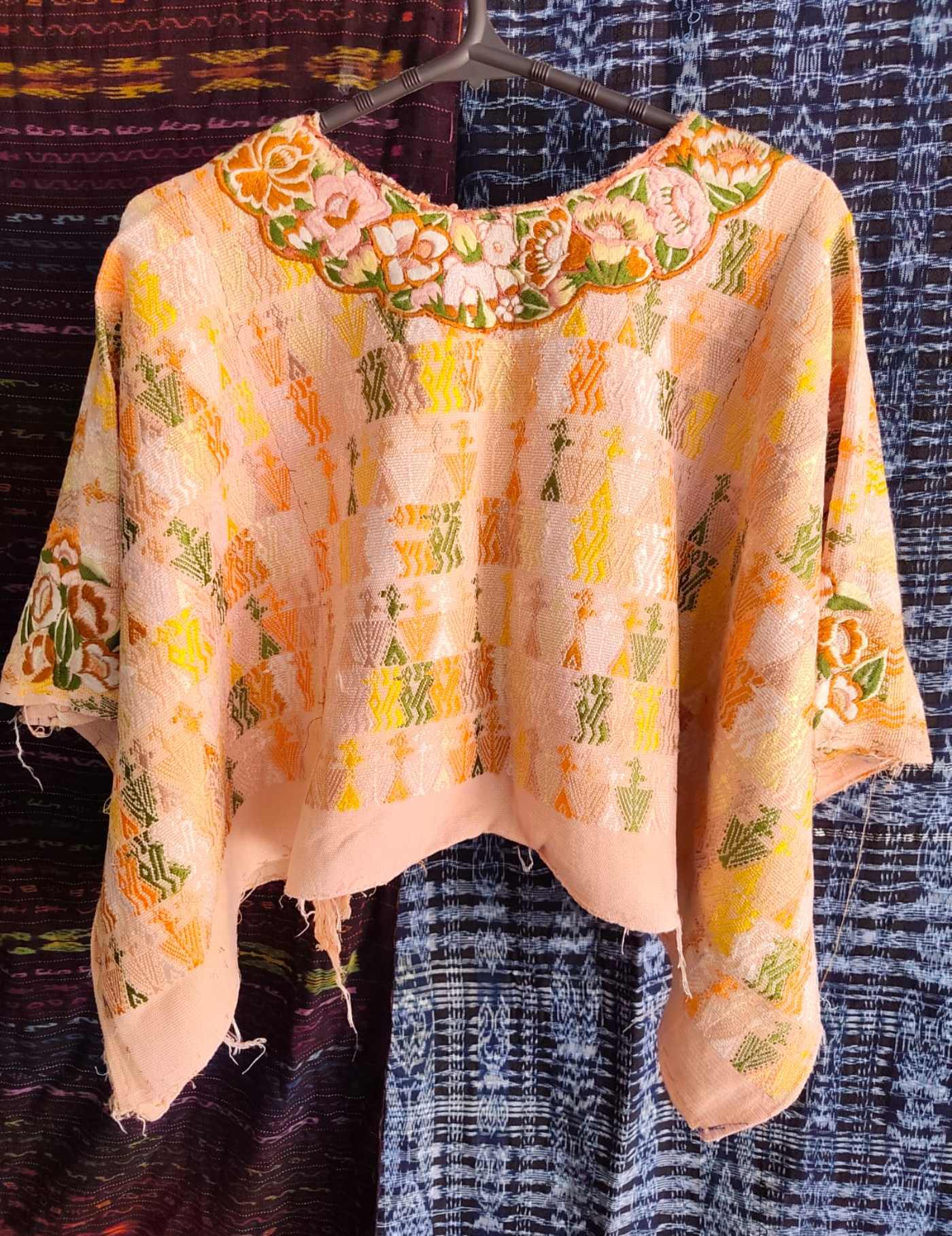 Warm Toned Cobán Huipil #8-473