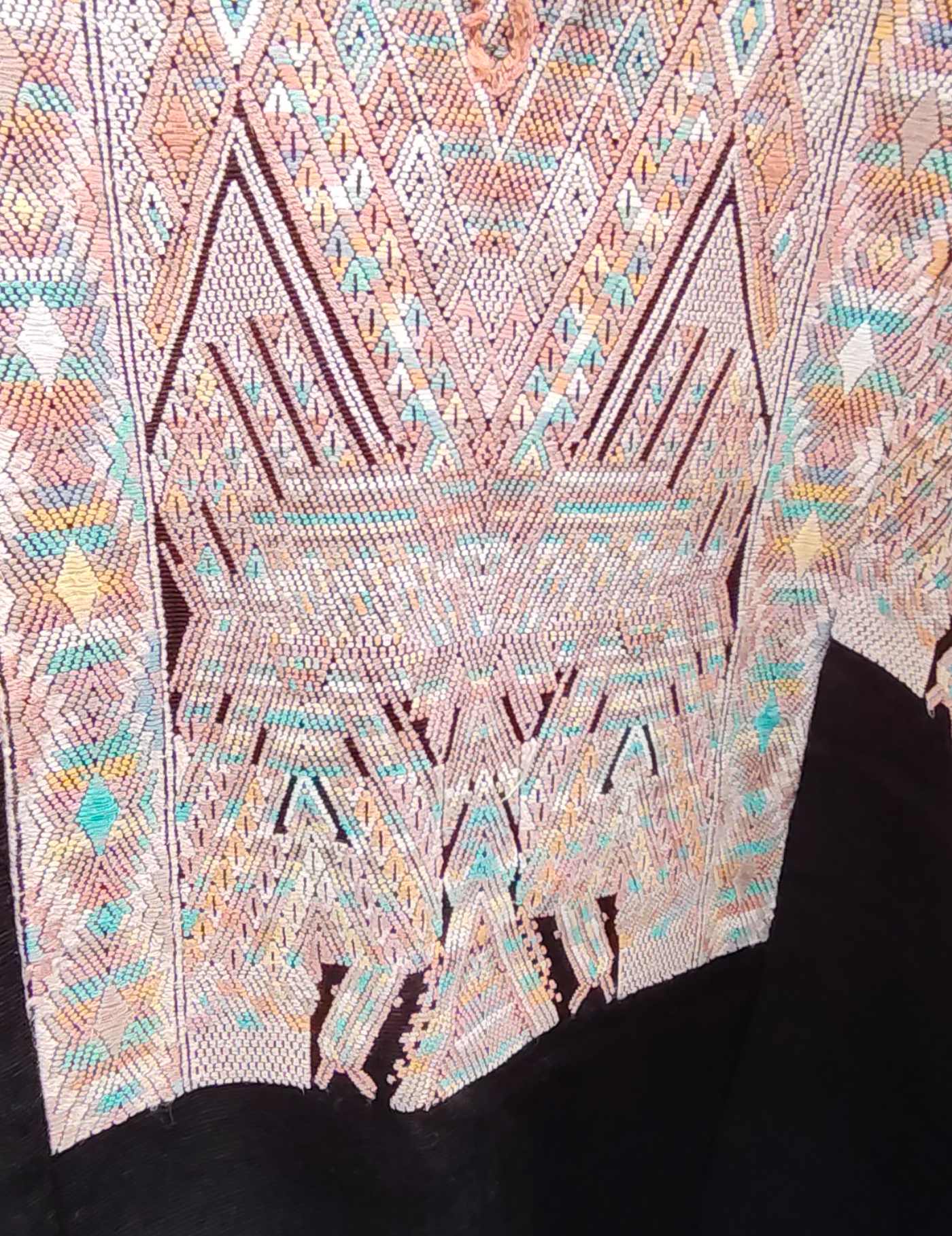 Double Headed Bird Chichicastenango Huipil #8-490