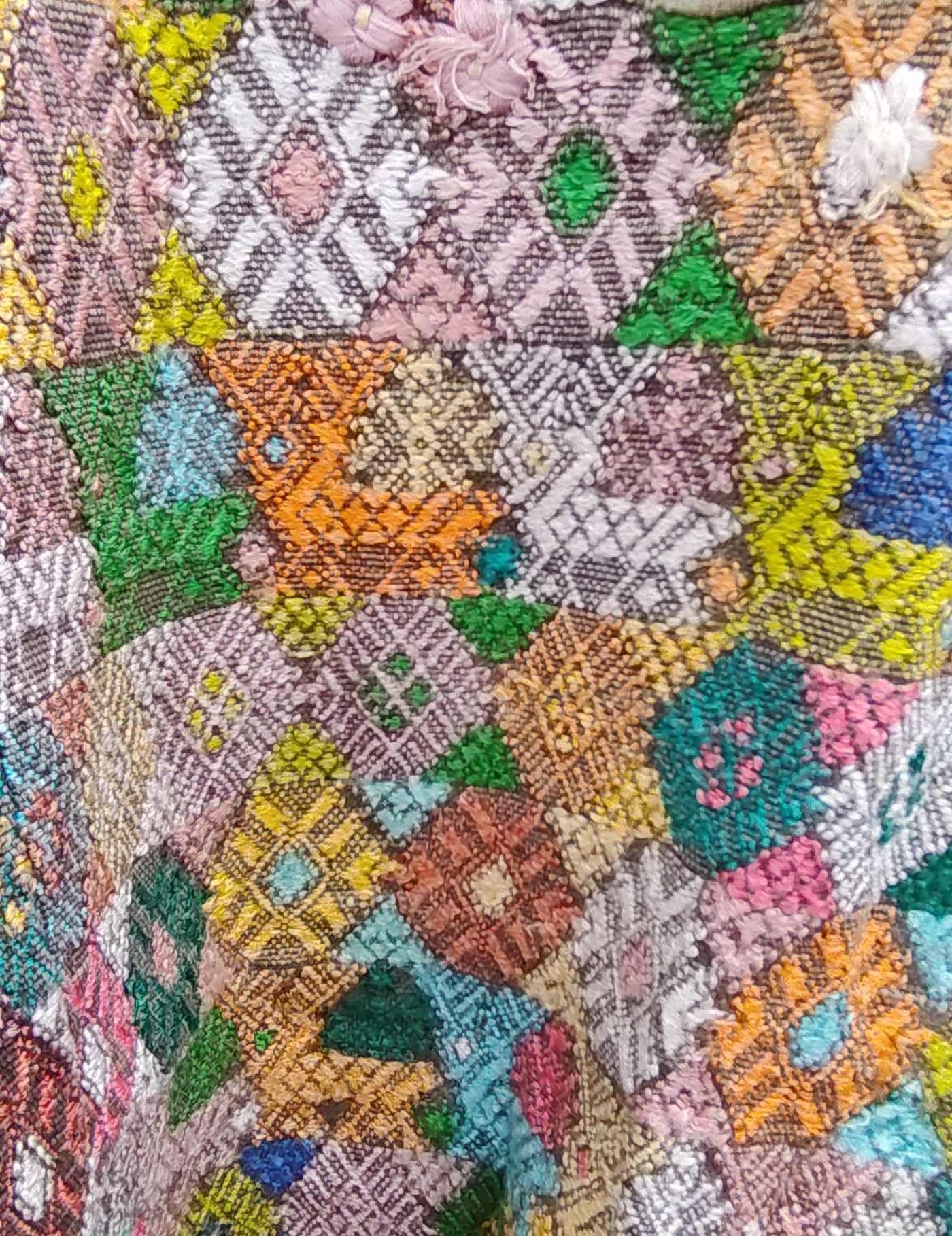 Multi Coloured Cobán Huipil #8-500