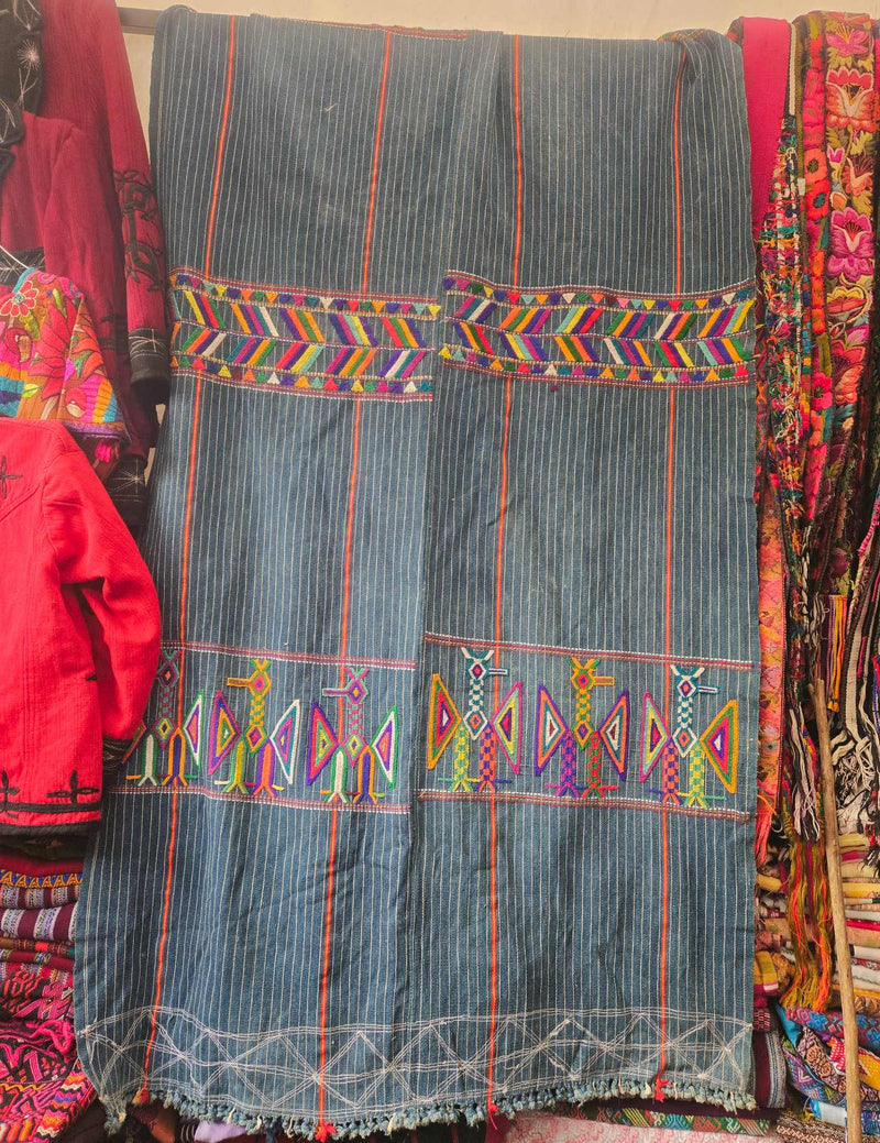 60 years old Indigo Chajul Tzute #8-505