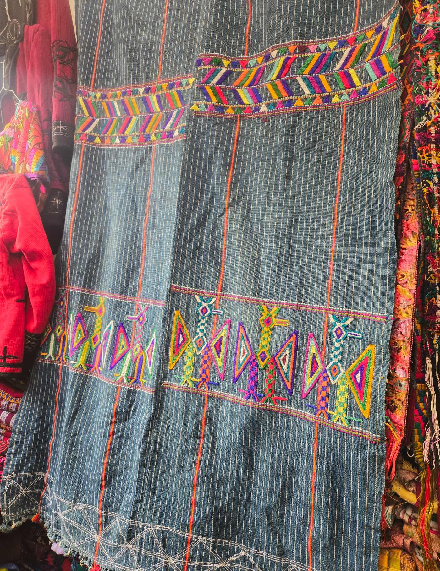 60 years old Indigo Chajul Tzute #8-505