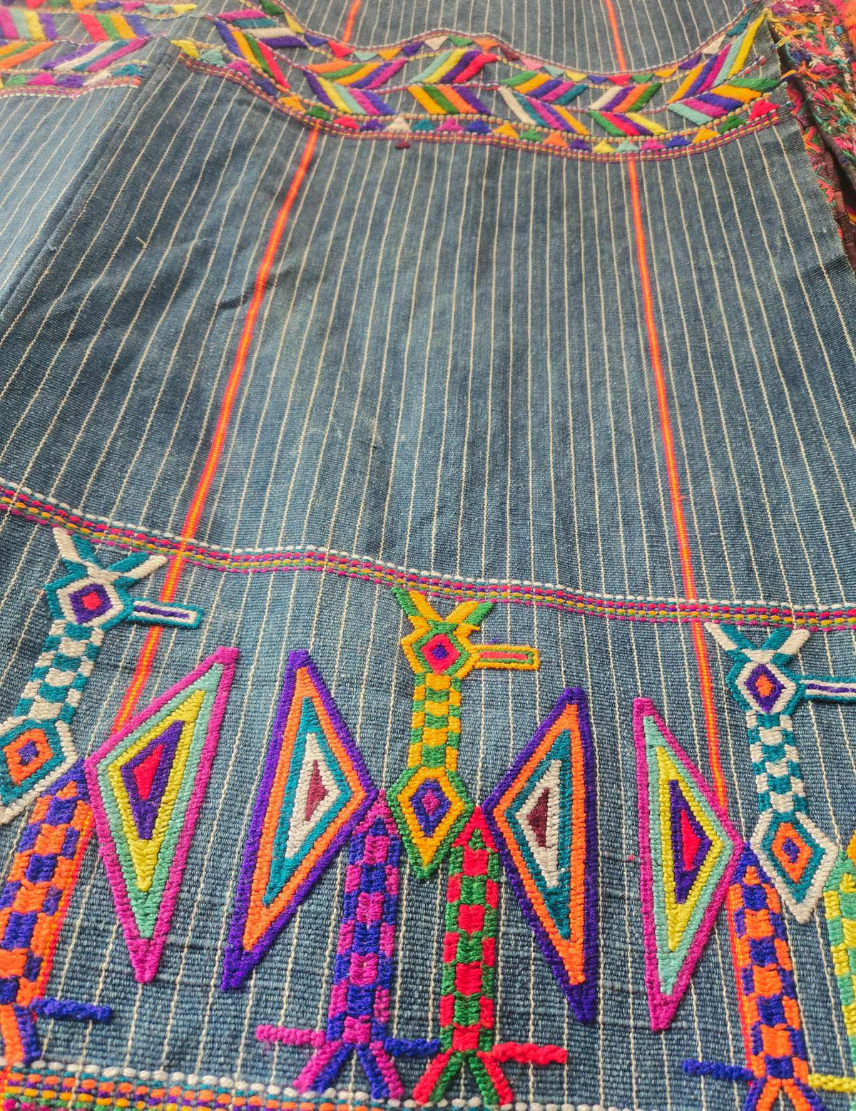 60 years old Indigo Chajul Tzute #8-505