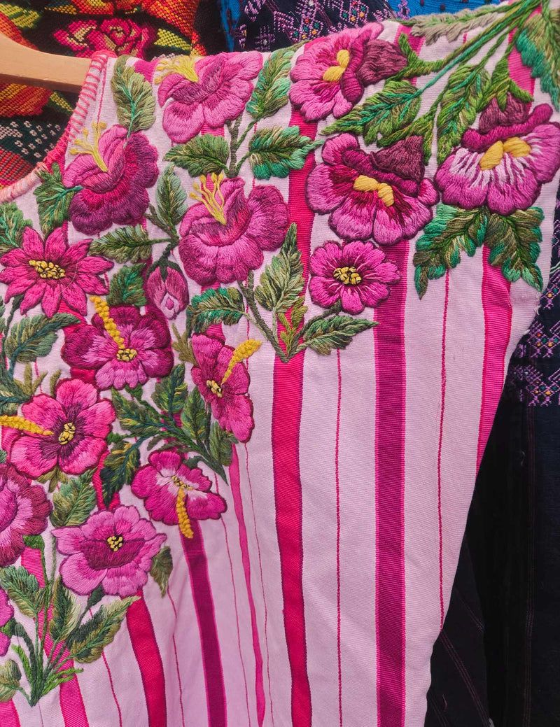 Pink on Pink Santiago Huipil #8-512