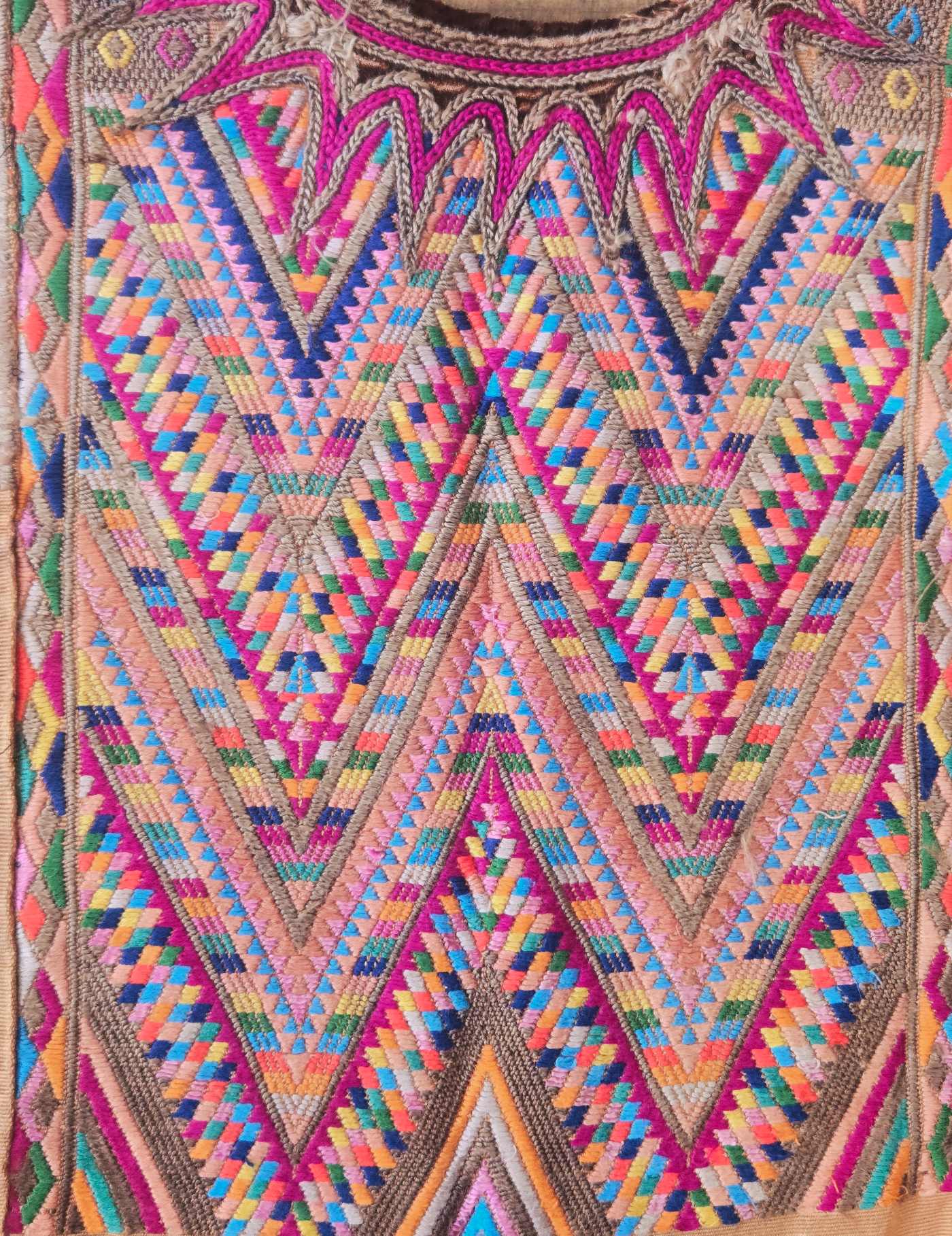 Caramel Chichicastenango Huipil #8-516