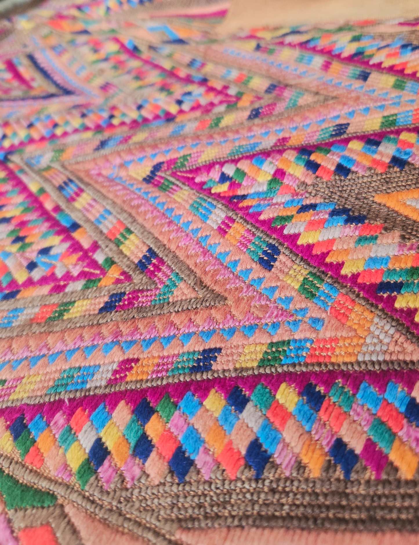 Caramel Chichicastenango Huipil #8-516